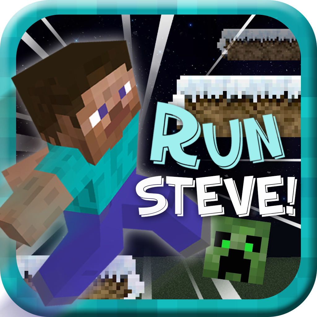 Run Steve - Minecraft Style Version