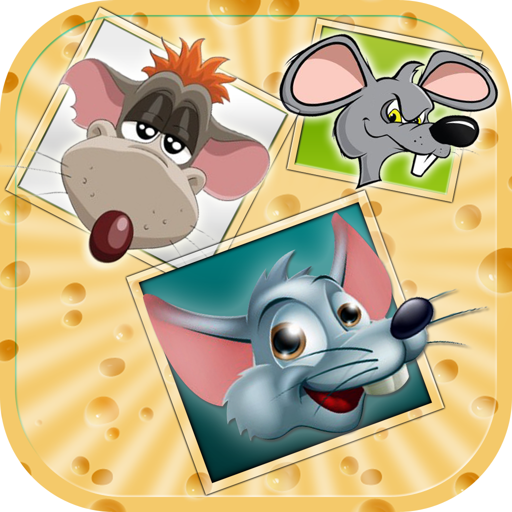 Mice Match Puzzle Craze PRO- Move the Animal Fun Challenge icon
