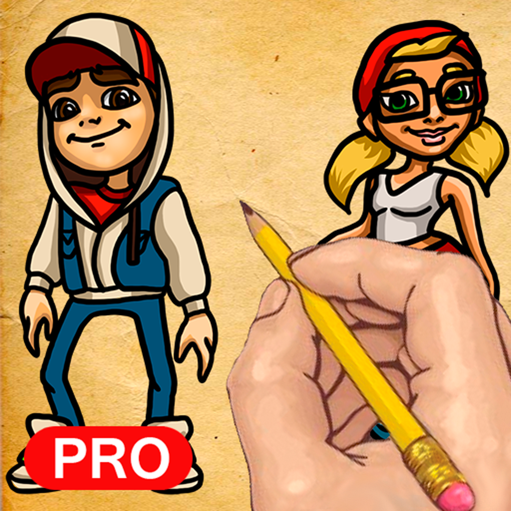 How to Draw: Subway Surfers Characters Pro
