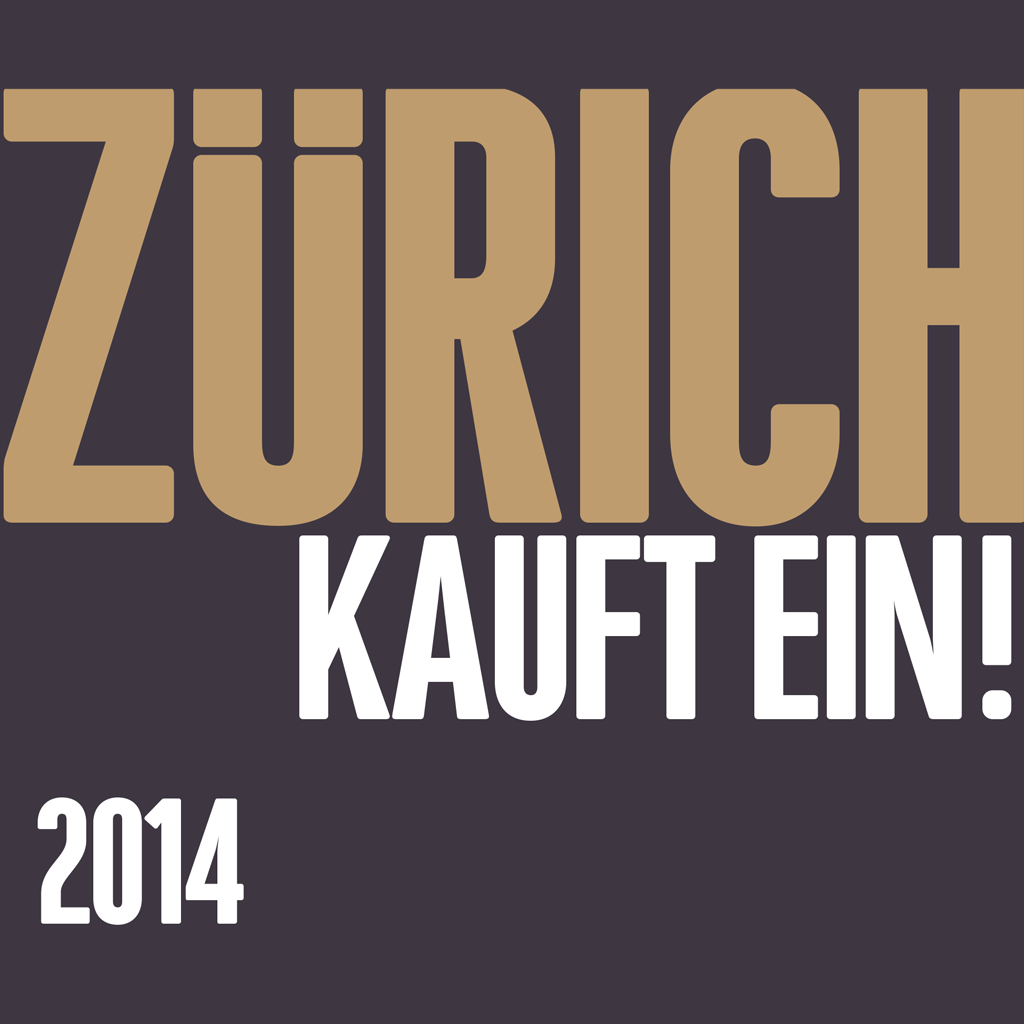 Shopping Guide für Zürich - ZÜRICH KAUFT EIN! 2014