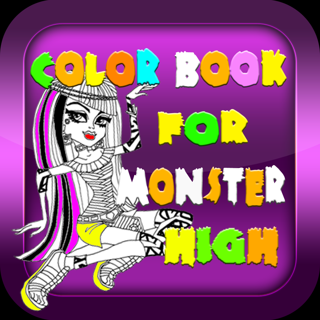 Color Book for Monster High