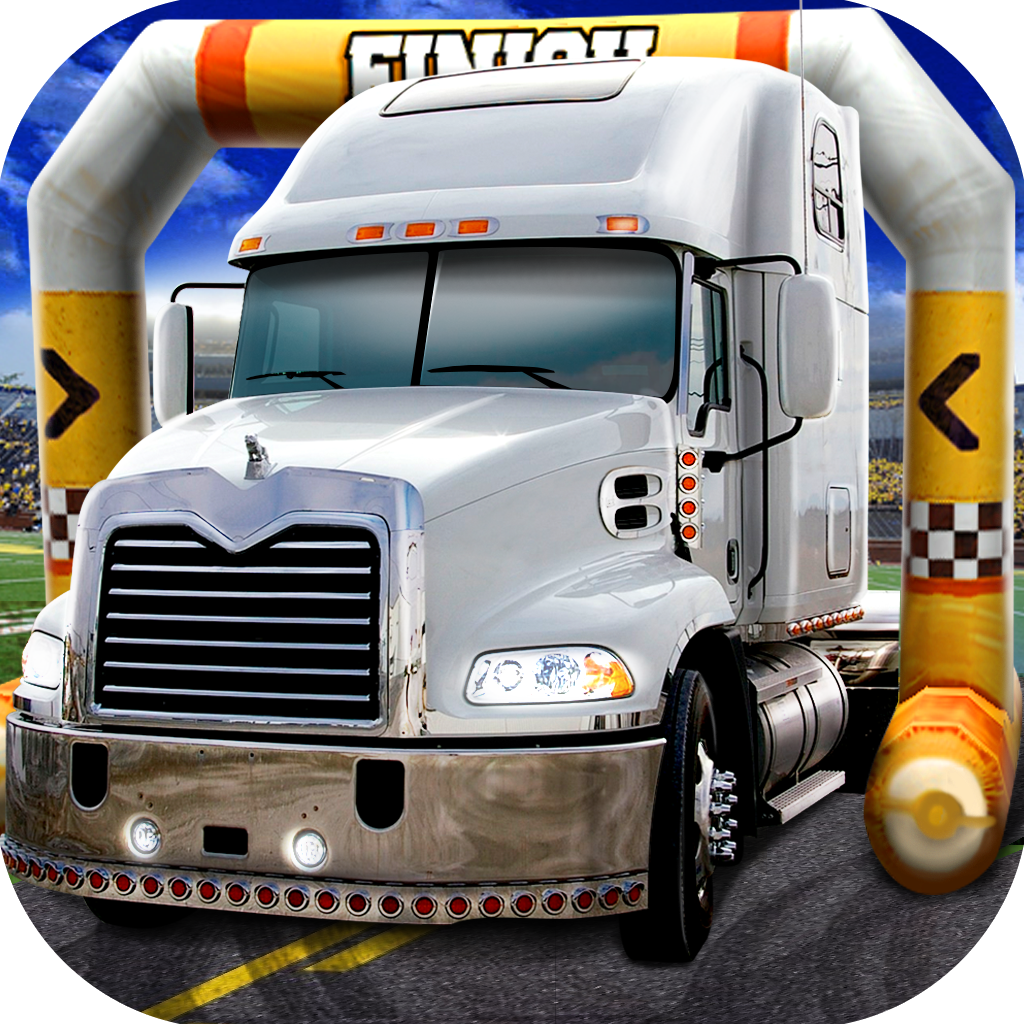3D Trucker Parking Simulator Game - Real Fun Truck Driving Test Run Car Park Sim Addictive Racing Games Free icon