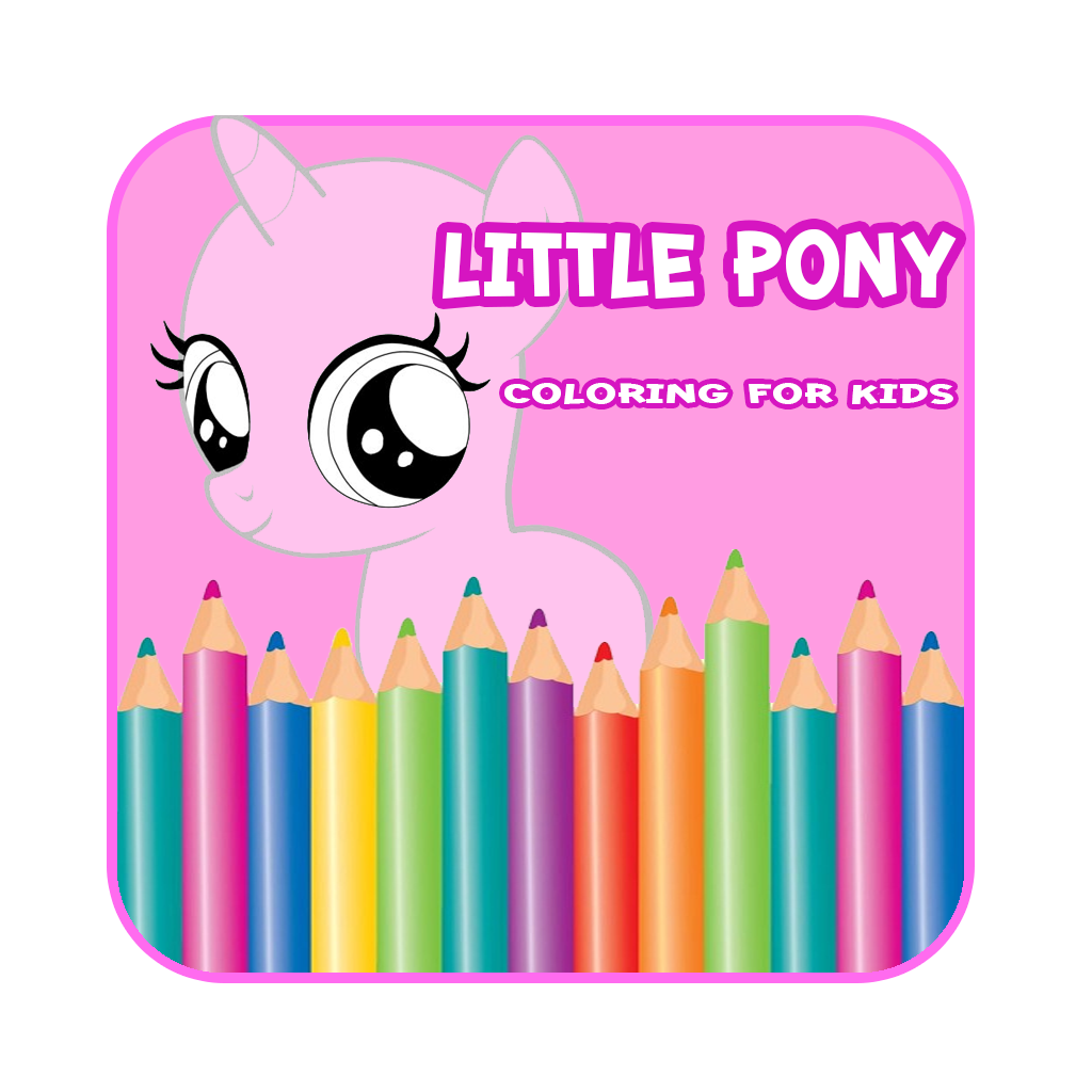 Kids Coloring For My Little Pony