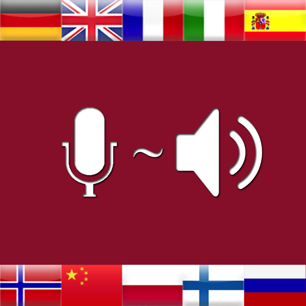 Voice Translator with Speech recognition and speaking output - A sophisticated dictionary for 30 languages supports words and sentences with advanced phrase translation