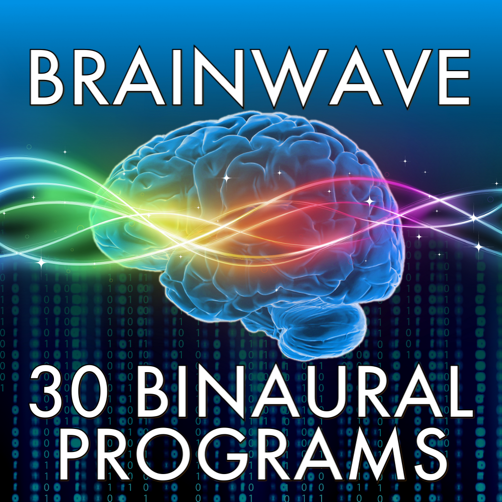 Brain Wave ™ - 30 Advanced Binaural Brainwave Entrainment Programs with Relaxing Ambient Background Sounds, Gentle Alarm and iTunes Music Integration for Sleep, Focus, Energy, Memory, Meditation and More