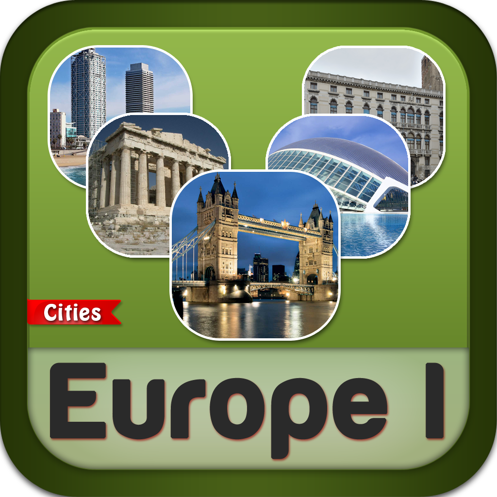 Europe1 Vacation - Offline Map City Travel Guides - All in One icon