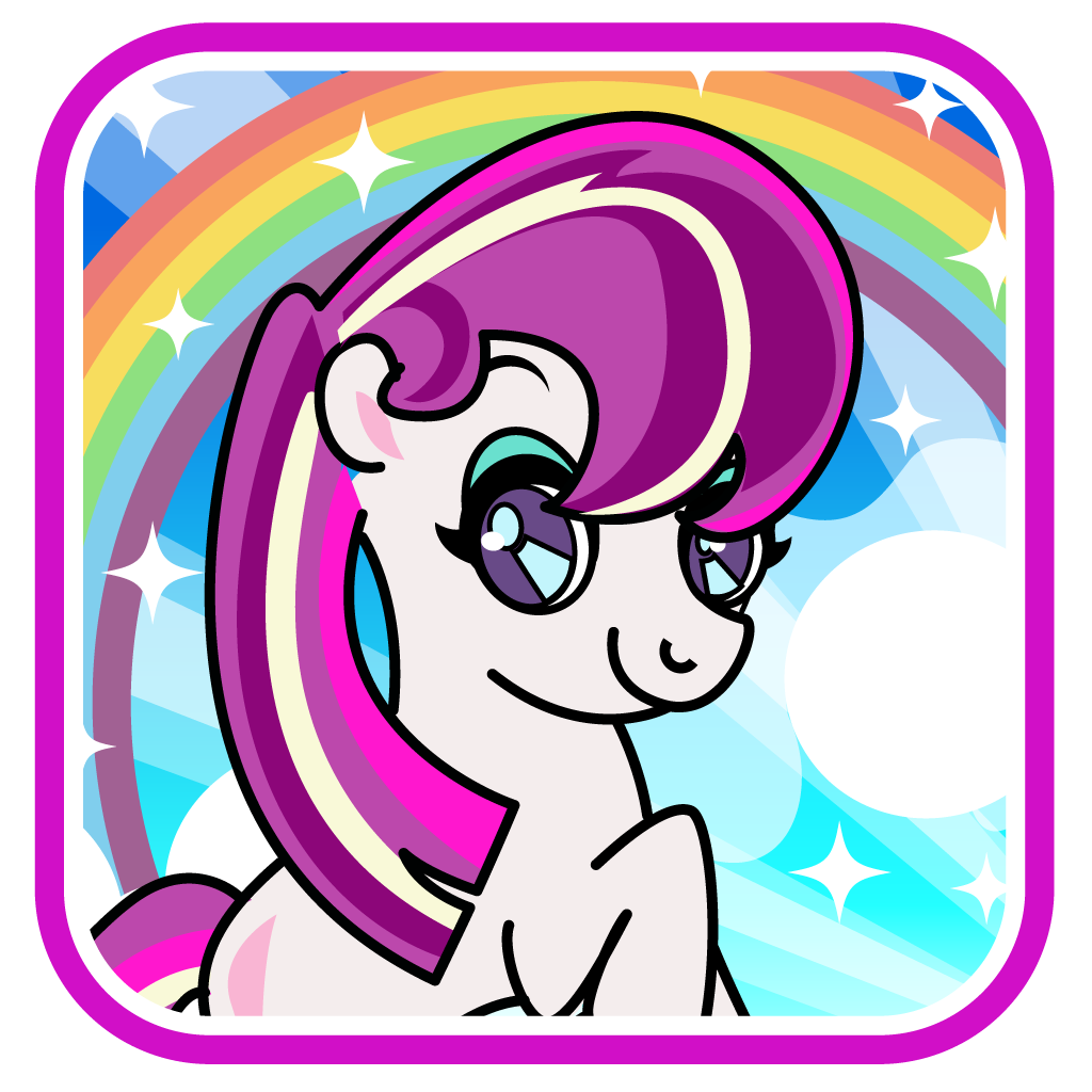 Pony Friends - A Little Magic Unicorn and My Tiny Baby Horse Story icon