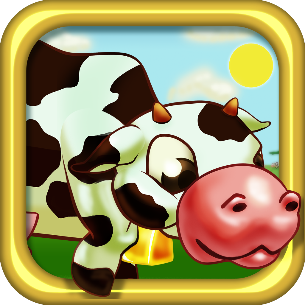 Hay Farm - A Tiny Story of Little Pig, Sheep, Cow and Horse Day Friends icon