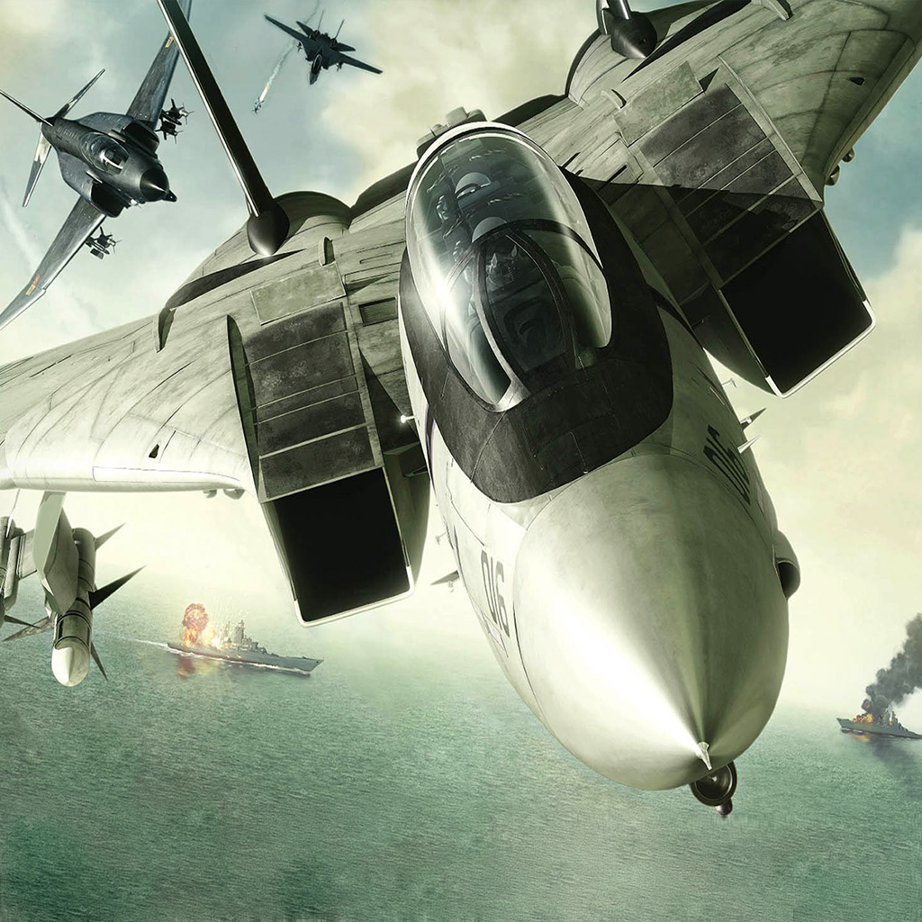 Air Combat Over Valley - Jet Fighter's Mission to Save Your Nation