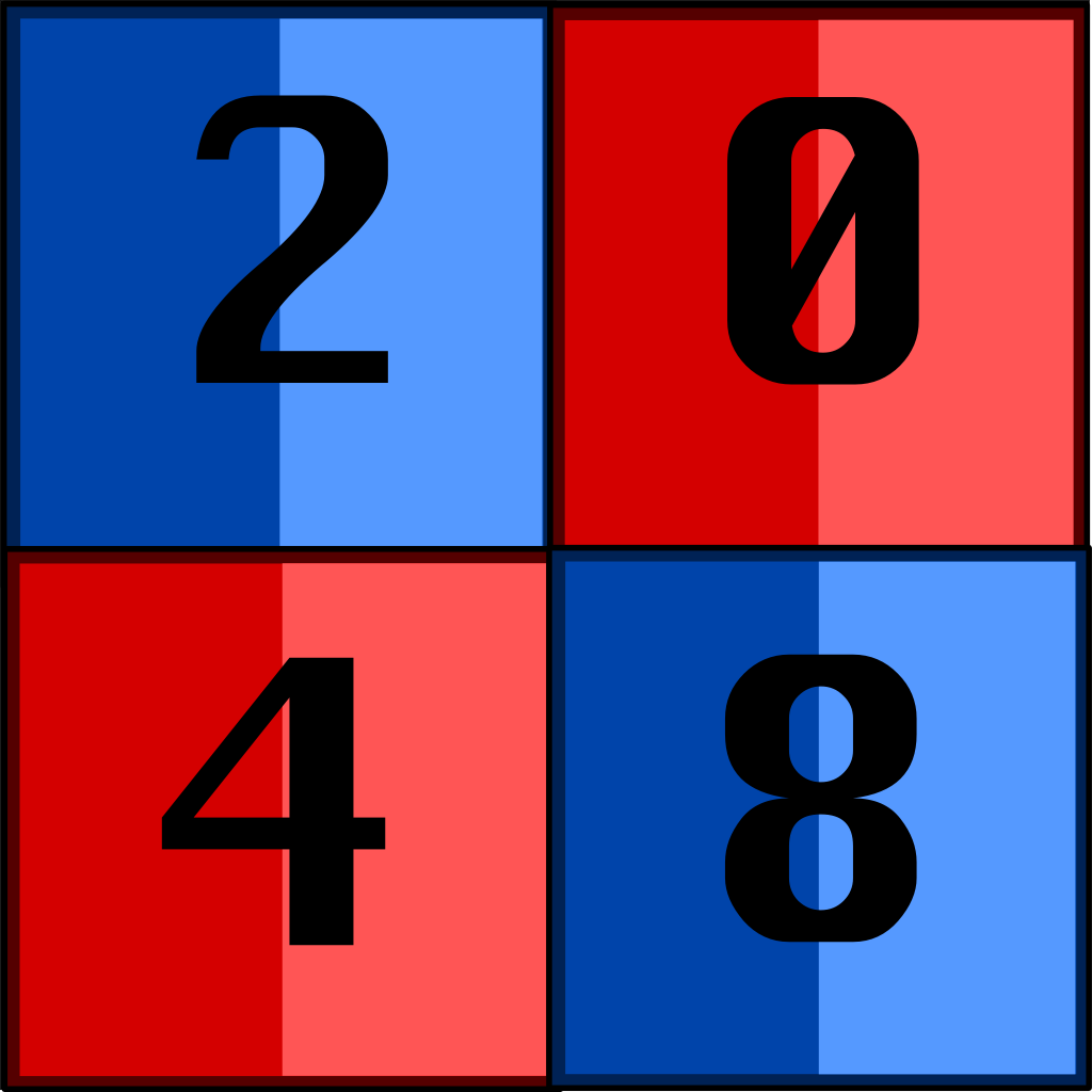 2048 - Merge The Two Tiles