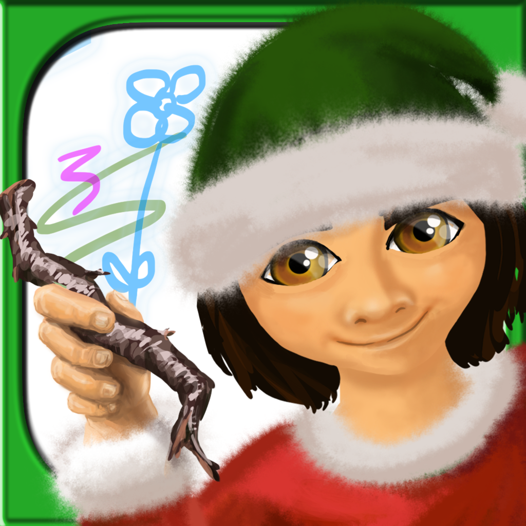 Colors of Snow 4 Xmas - A White Christmas Edition : Stick Draw & Paint Color Art icon