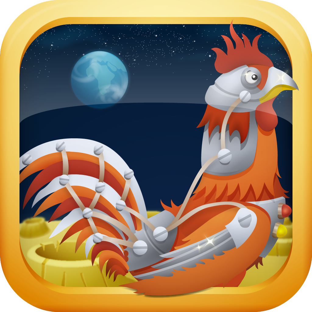 Space Wars : Robot Chicken Attack! - Full Version icon