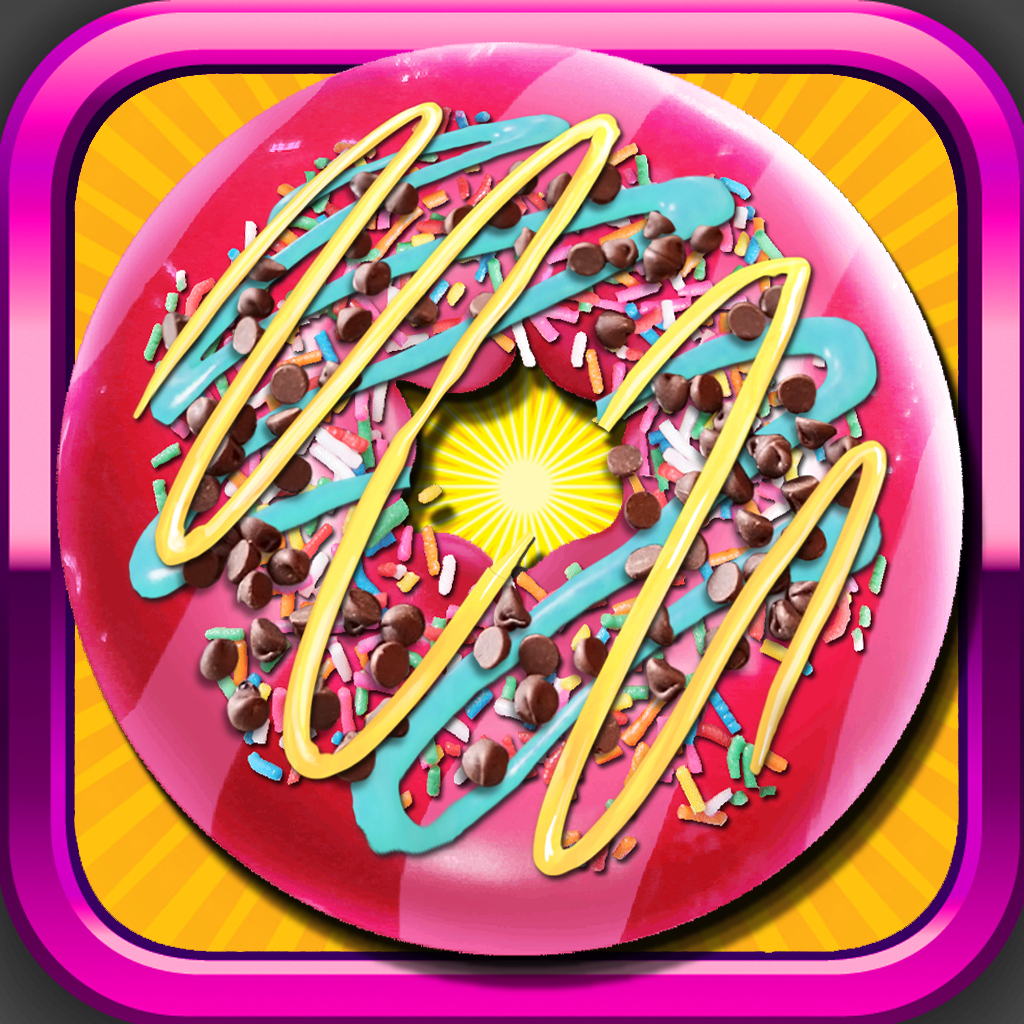 Fun Virtual Donut Make-r - Makeover kids food games for girls and boys icon
