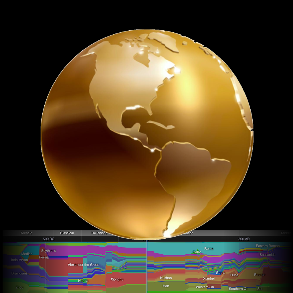 World History Atlas HD with 3D