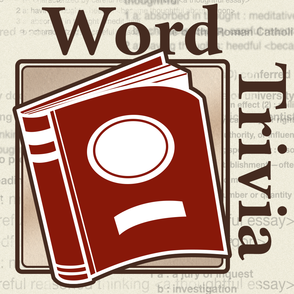 Word Game Quiz – Dictionary Trivia for your Brain icon