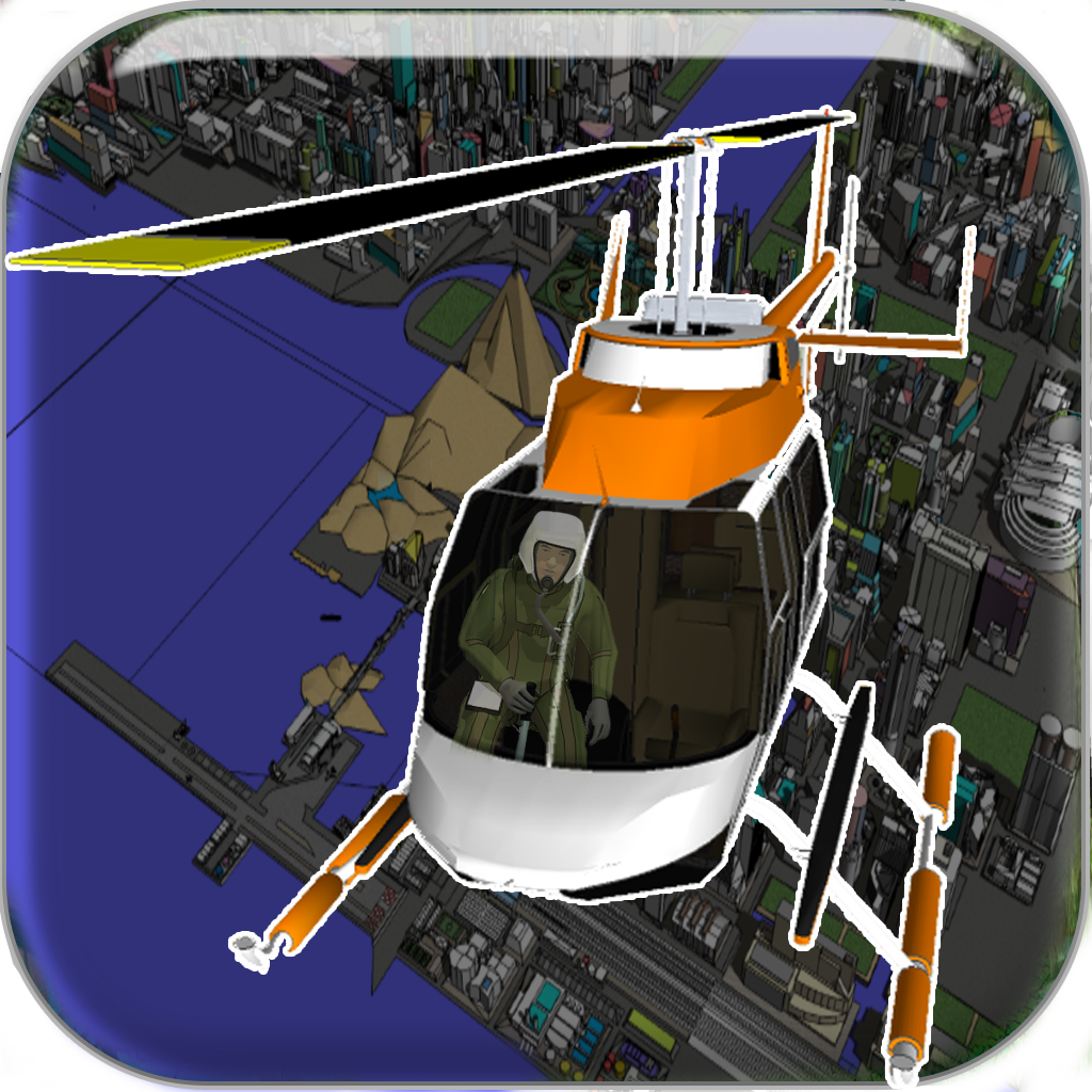 Crazy Pilot: Chopper Landing icon