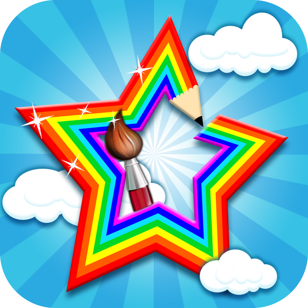 Rainbow Draw - Draw & Doodle Game For Family