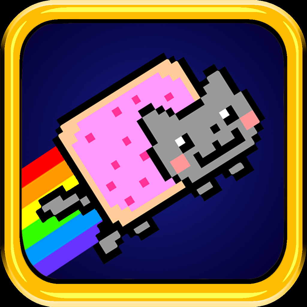 Нян Кэт Neon. Nyan Cat game.