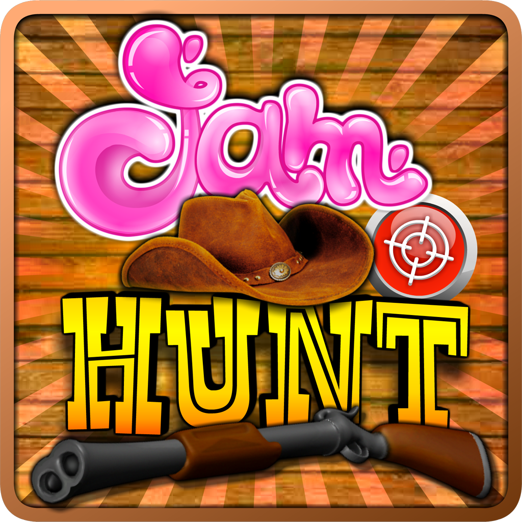 Jam Hunt Game - KaiserGames™ best free adult games with cowboy action gun in wild west adventure icon