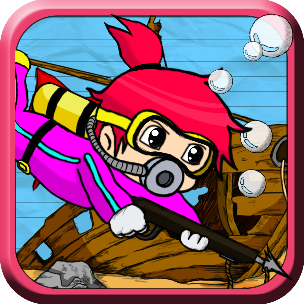 Doodle Scuba Spear Fishing HD Full Version icon