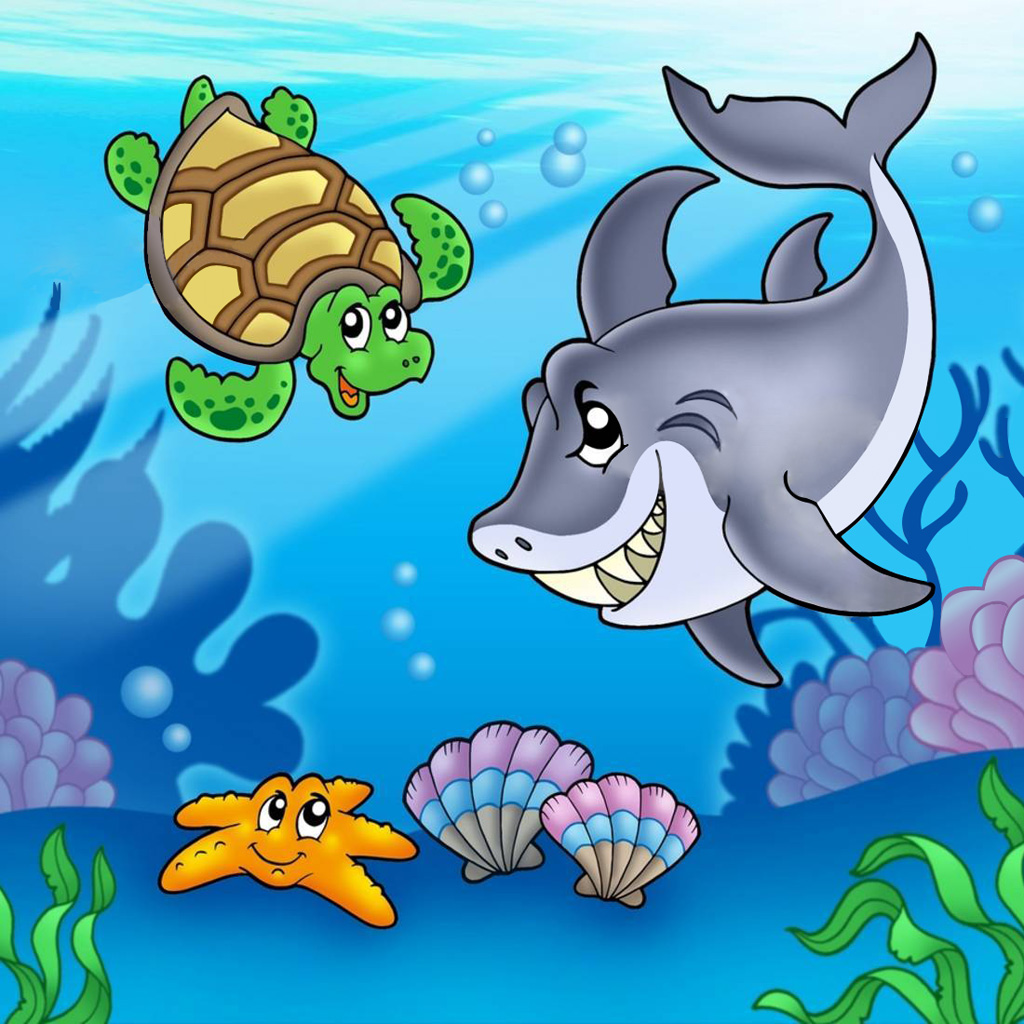 Marine Preschool - Educational Fish Games for Kids icon