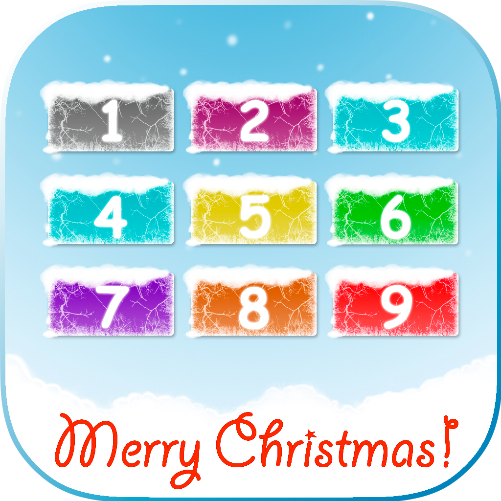 Christmas baby phone – cute game with numbers, winter characters and song for kids (for iPad)