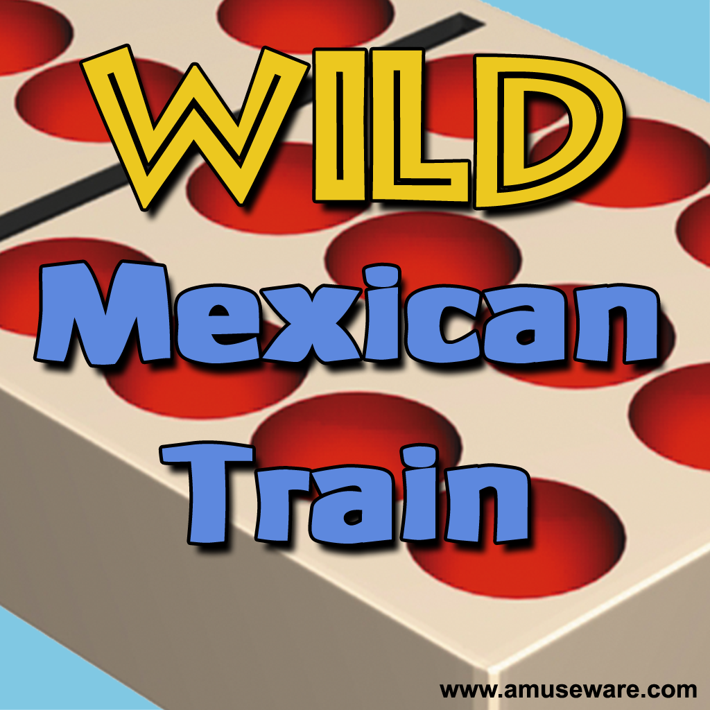 Wild Mexican Train Dominoes
