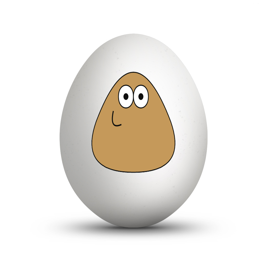 Pou egg icon