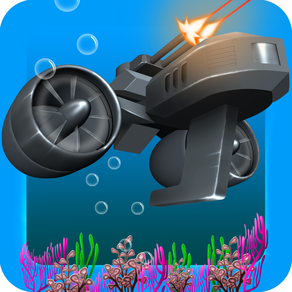Deep Sea Hunter Pro - A game in which players shoot deep sea creatures with lasers and fireballs. icon