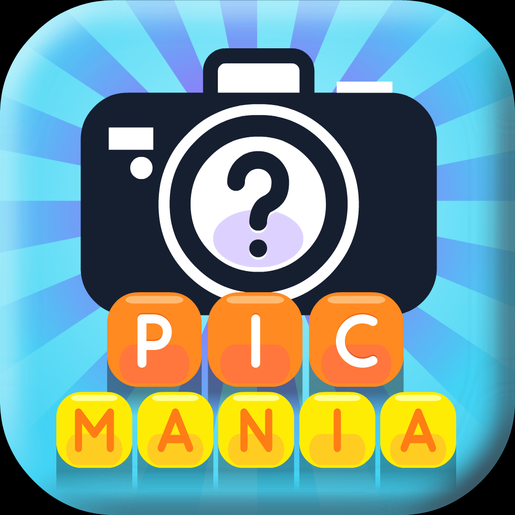 Pic Mania - Photo Quiz : Tap the Tile to Reveal the Pics and Guess the Word Puzzle Game - Full Version icon