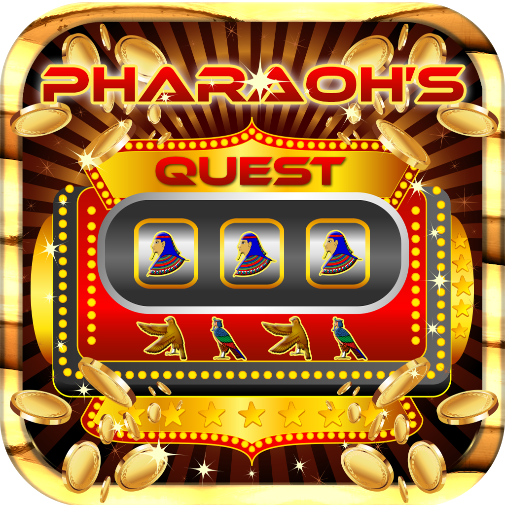 Pharaoh's Quest Slots Pro - Ancient Casino 777 Poker Machine Game
