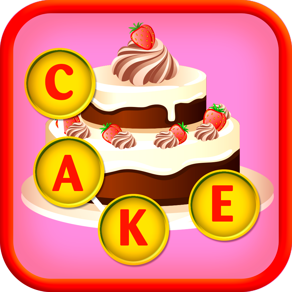 Connect the Letters: Food HD icon