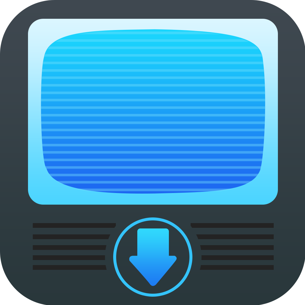 Video downloader app. Иконка Video для приложений. Иконка Video downloader. Программа иконка голубая. Airplay иконка голубой.