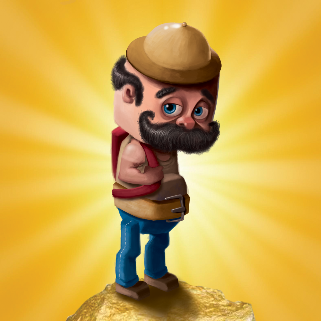 Gold Miner Rush: The adventures of Mickey the Miner! icon