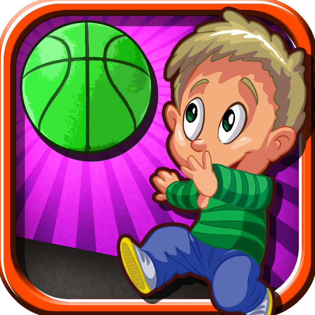 Baby Ball Toss Basketball Game for Kids - Full Version icon