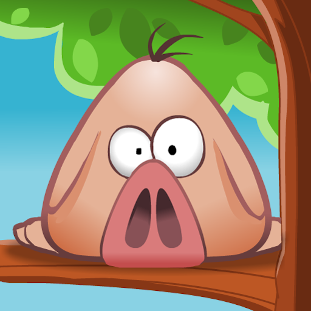 Pigs in Trees - most addictive line dawing action! icon