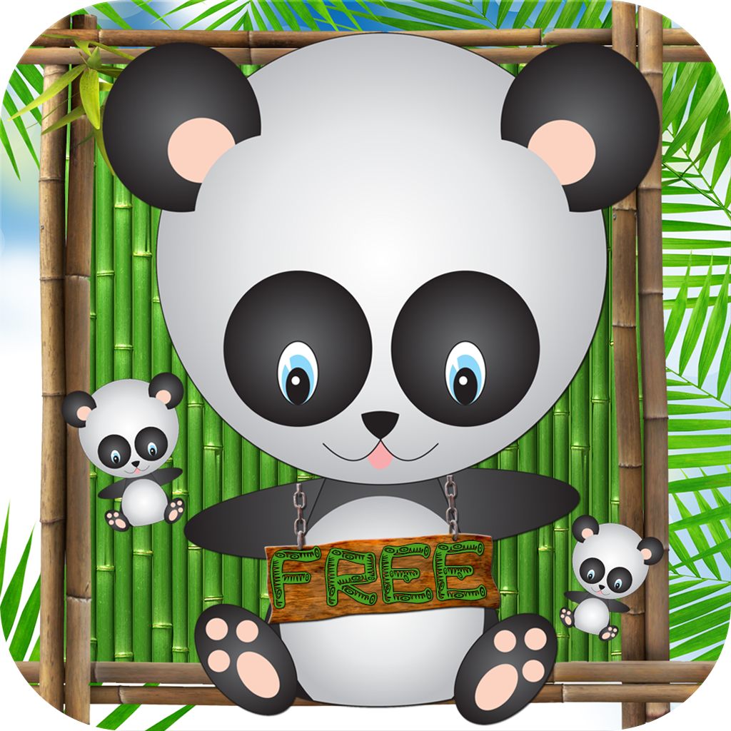 Catch The Pandas Free - The Falling Animals Puzzle Game icon