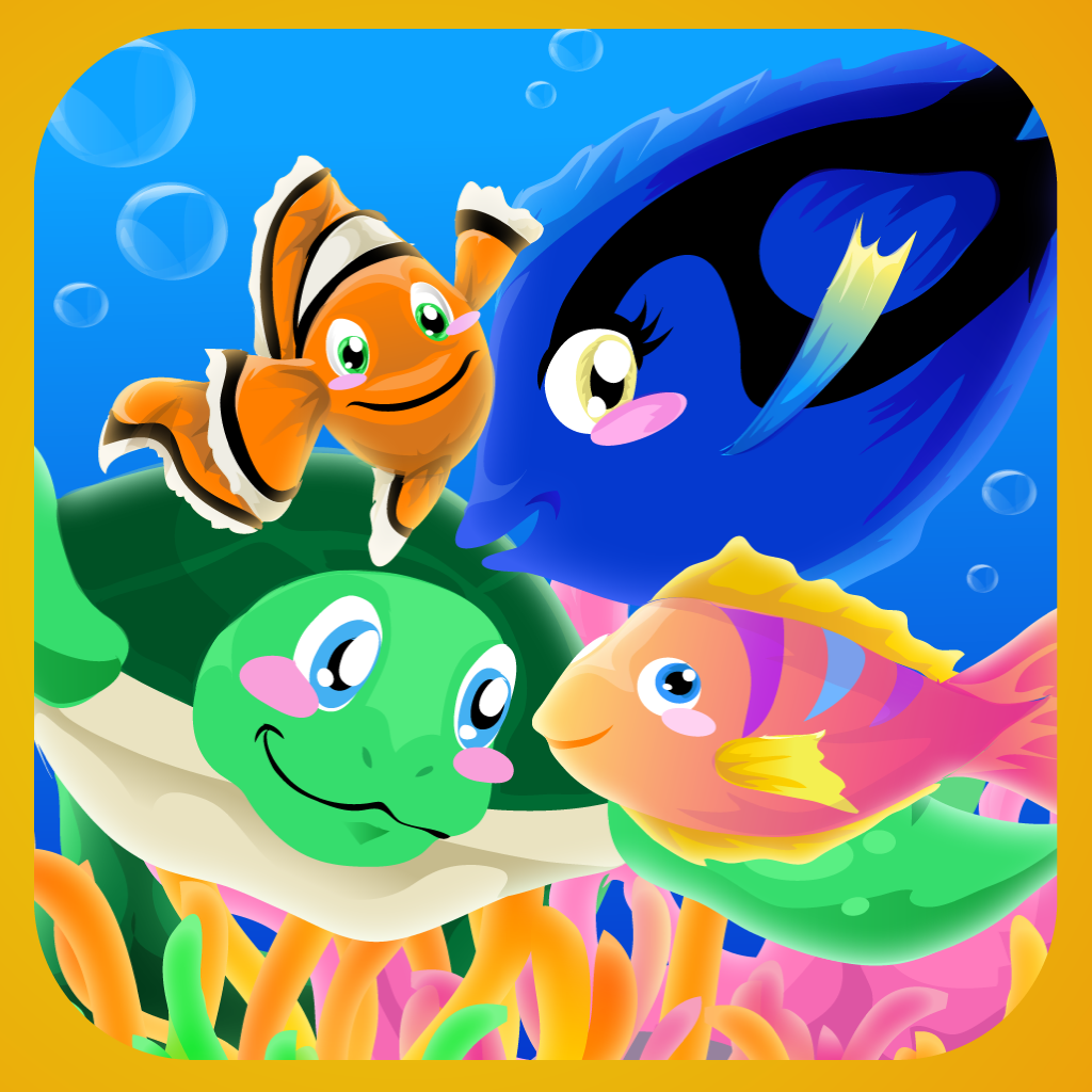 Tiny Fish Story - Finding Little Friends Under Water Ocean Adventure Free icon