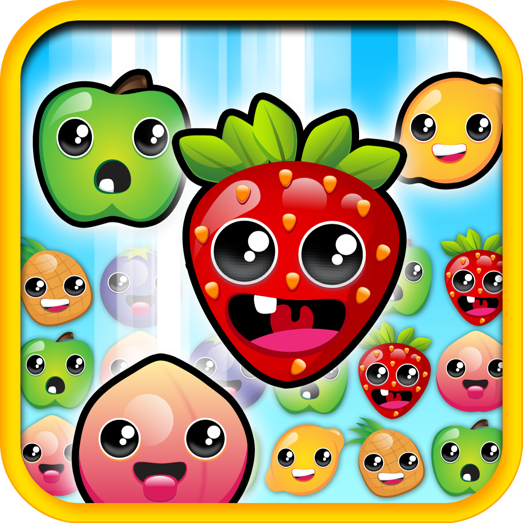 Burst Fruits Mania! - Tap Match Puzzle Blast! - Full Version