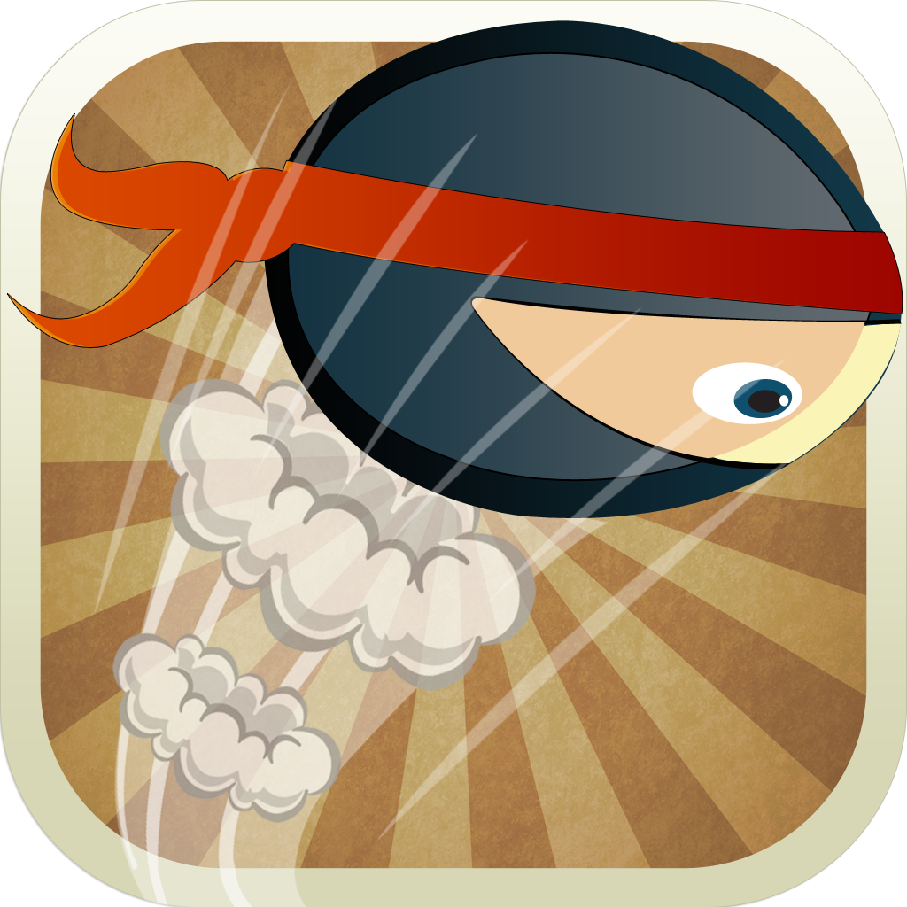 A Mini Ninja Warrior Spin FREE - Dodge the Shuriken Spikes icon