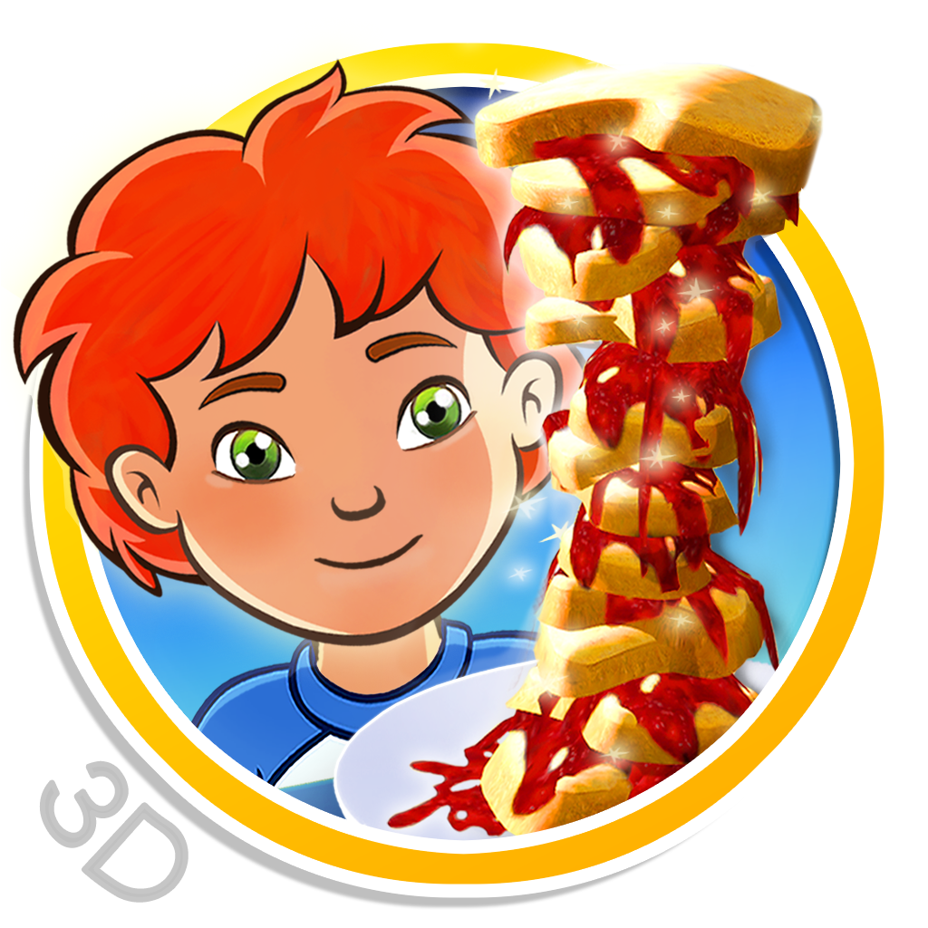 Sneak a Snack HD - 3D interactive children’s story book with fun factor!