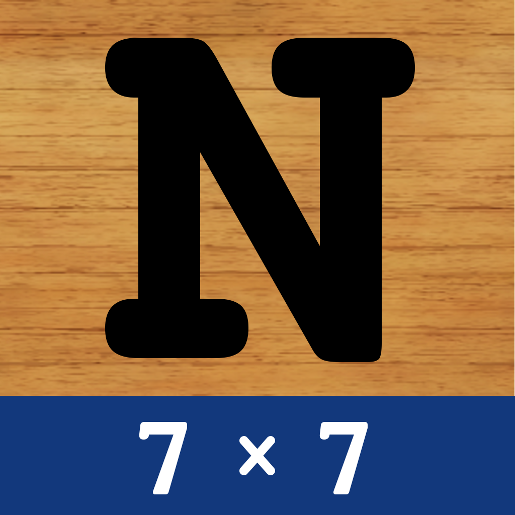 Number Puzzle 7X7 Slider Free icon
