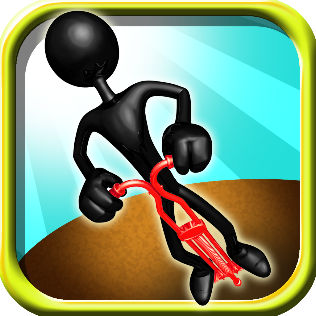 Extreme Pogo Stickman Hero Jump Adventure icon