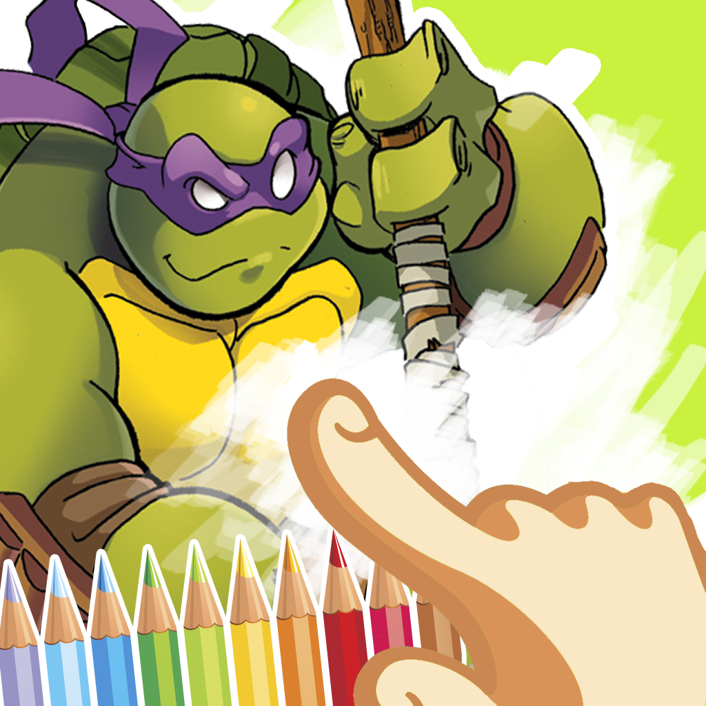 Action color for Teenage Mutan Ninja Turtles