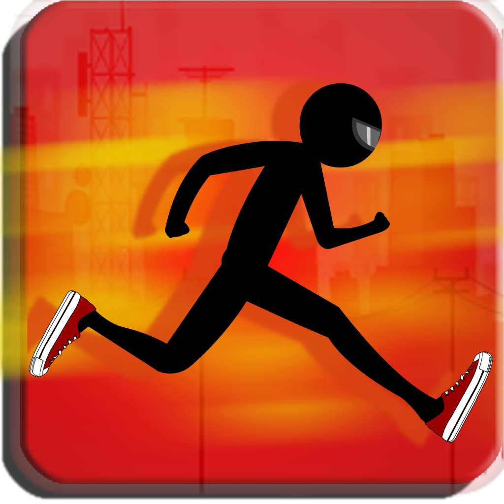 A Crazy Stickman Run HD - eXtreme Mayhem Version icon