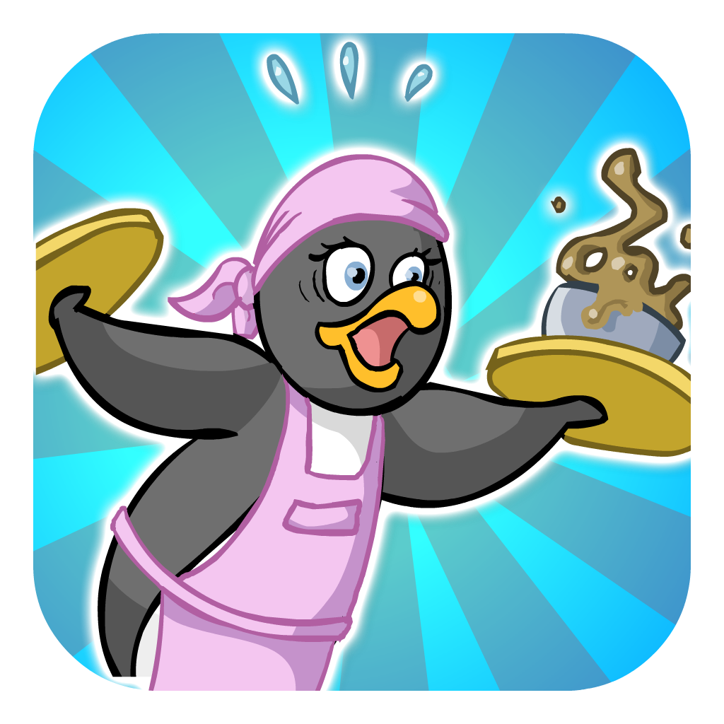 Penguin Diner HD icon