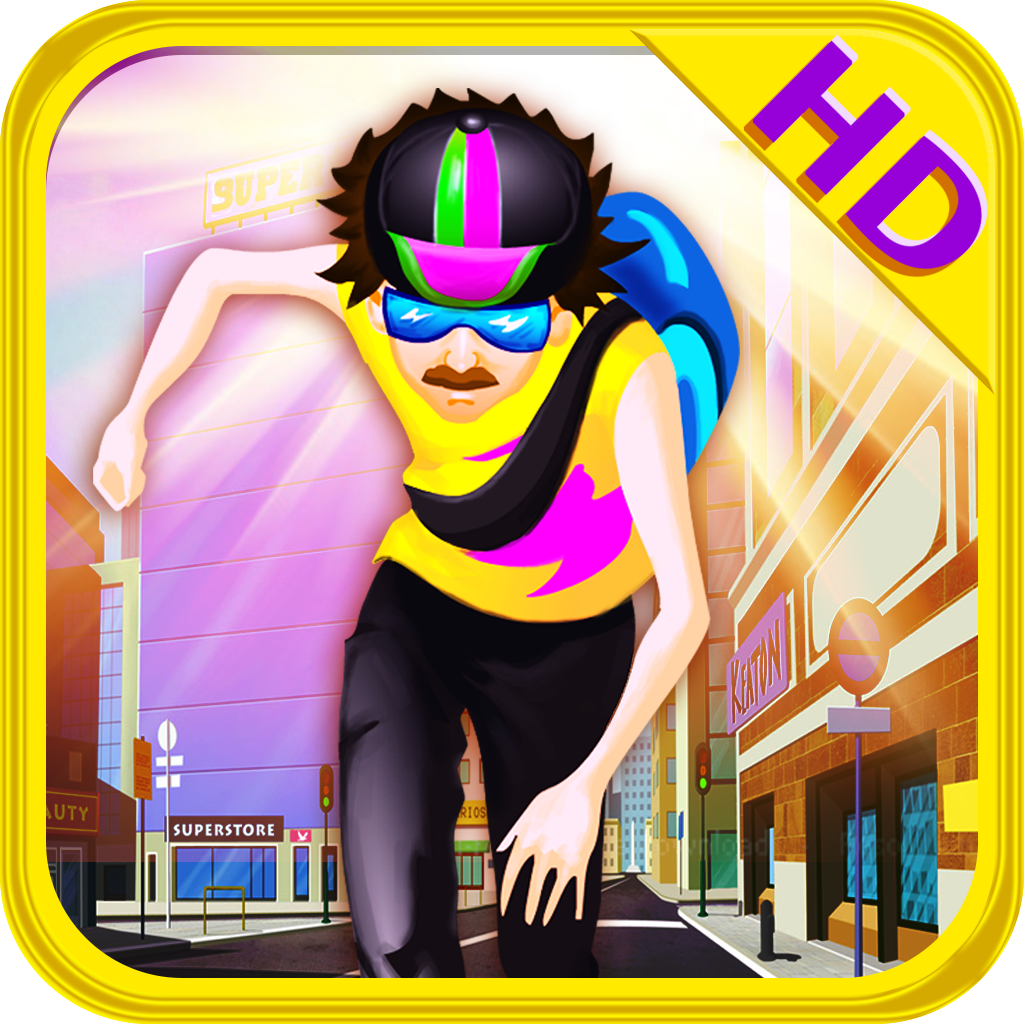 Hipster Extreme Run - Free icon