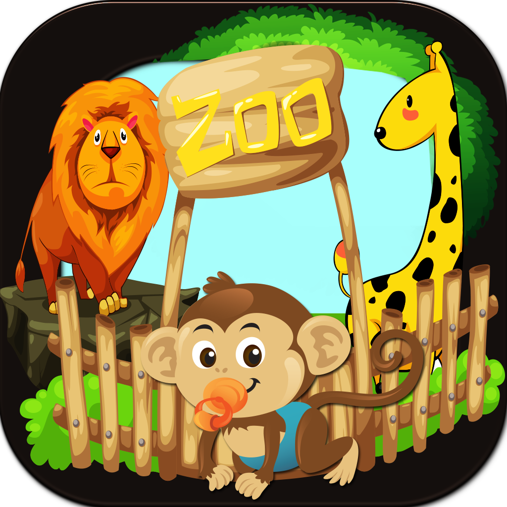 Cute Baby Monkey Zoo Maze Escape Puzzle Game - Full Version icon