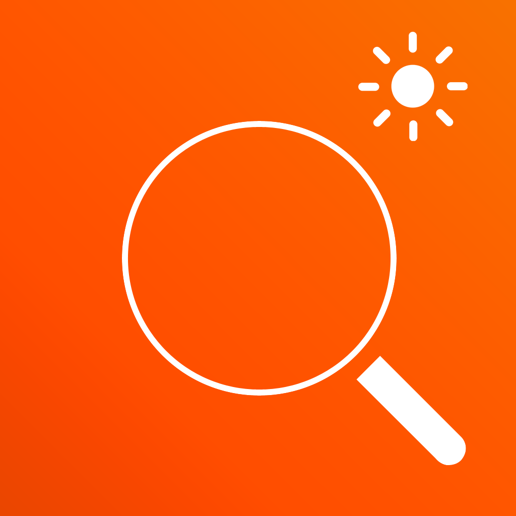 Magnifier Flash - A magnifier glass with light