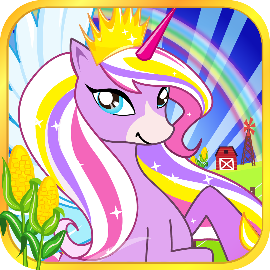 Little Pony Farm - My Pet Horse and Magic Unicorn Friends icon